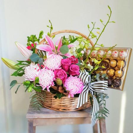 Pretty Flower Basket
