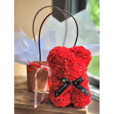 Red Rose Bear 20cm Gift Pack