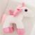 Unicorn Pink & White (25cm) +$19.95
