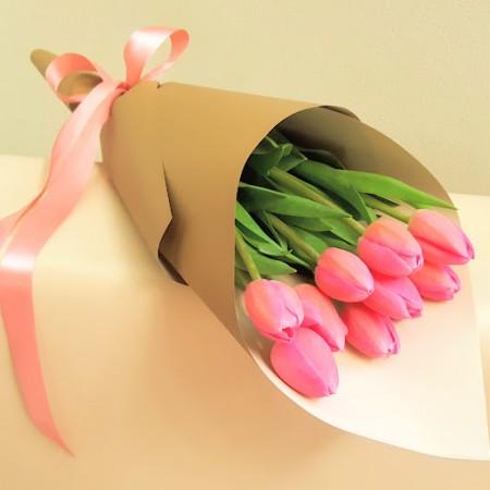 Pink Tulip Bouquet