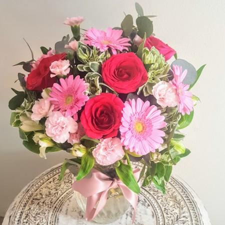 Pink Mix Vase