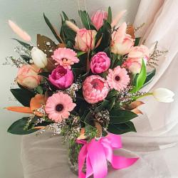 Pink Mix Vase