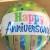 Happy Anniversary Balloon 20cm +$11.95