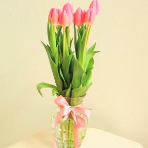 Pink Tulip Bouquet
