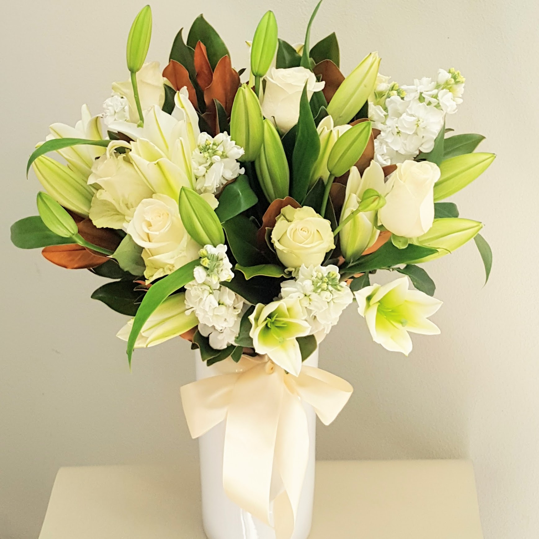 Whites Flowers With Passion Sydney