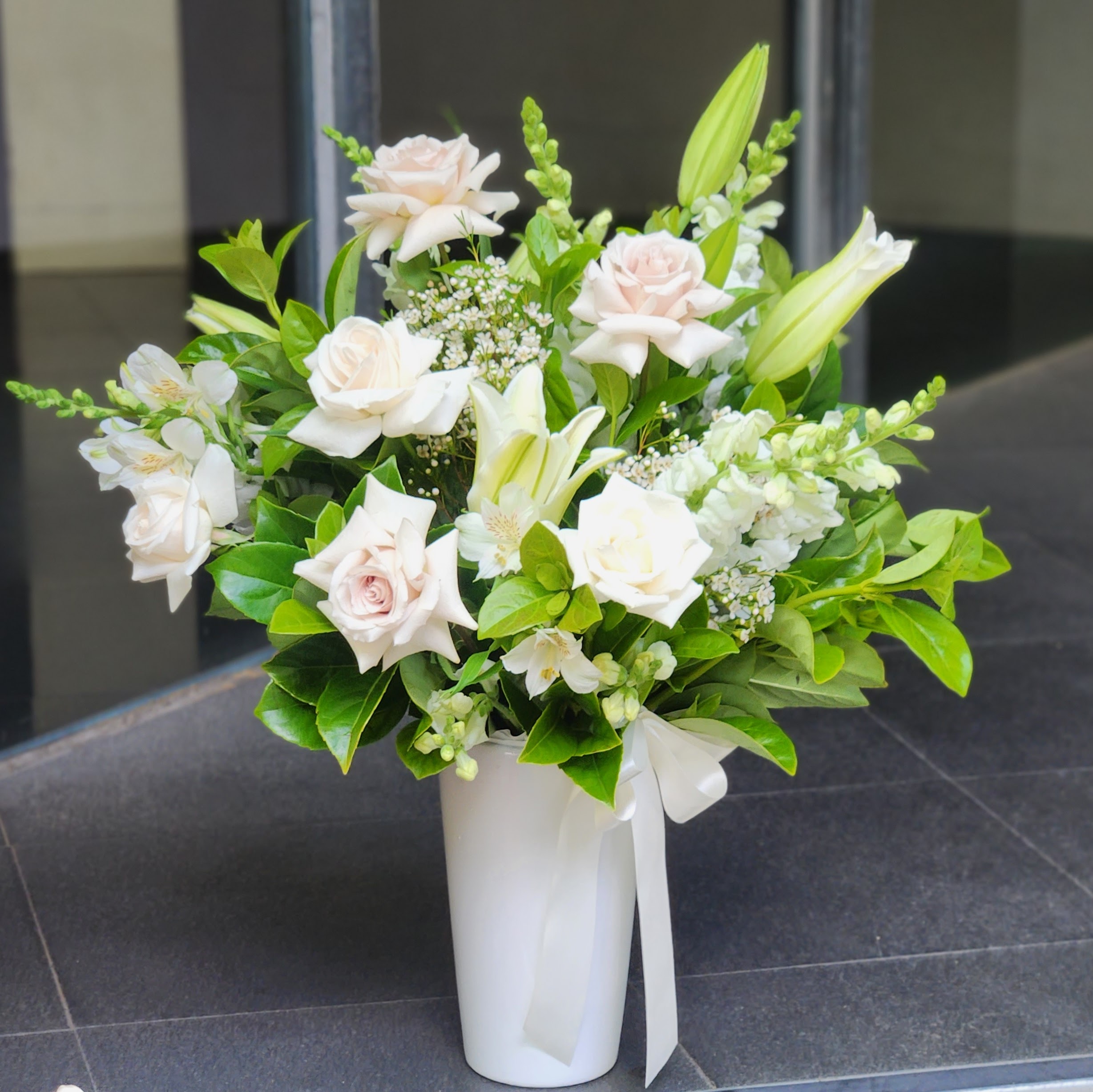 Whites Flowers With Passion Sydney