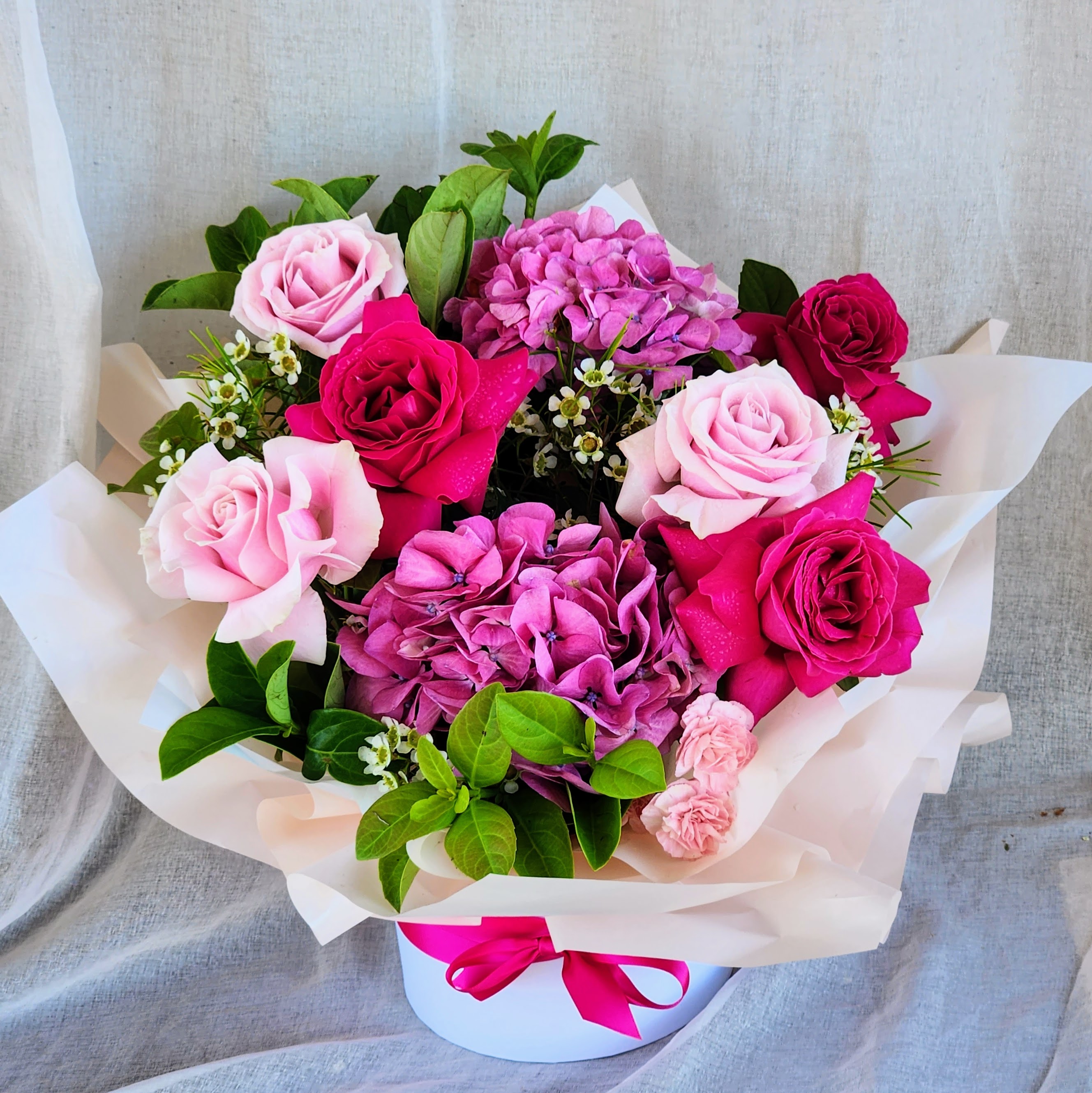 Roses, Chrysanthemums & Snapdragons Flowers With Passion